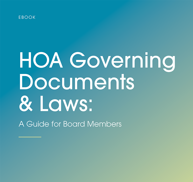 HOA Governing Documents & Laws: A Guide for Board Members